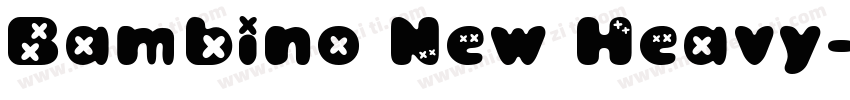 Bambino New Heavy字体转换